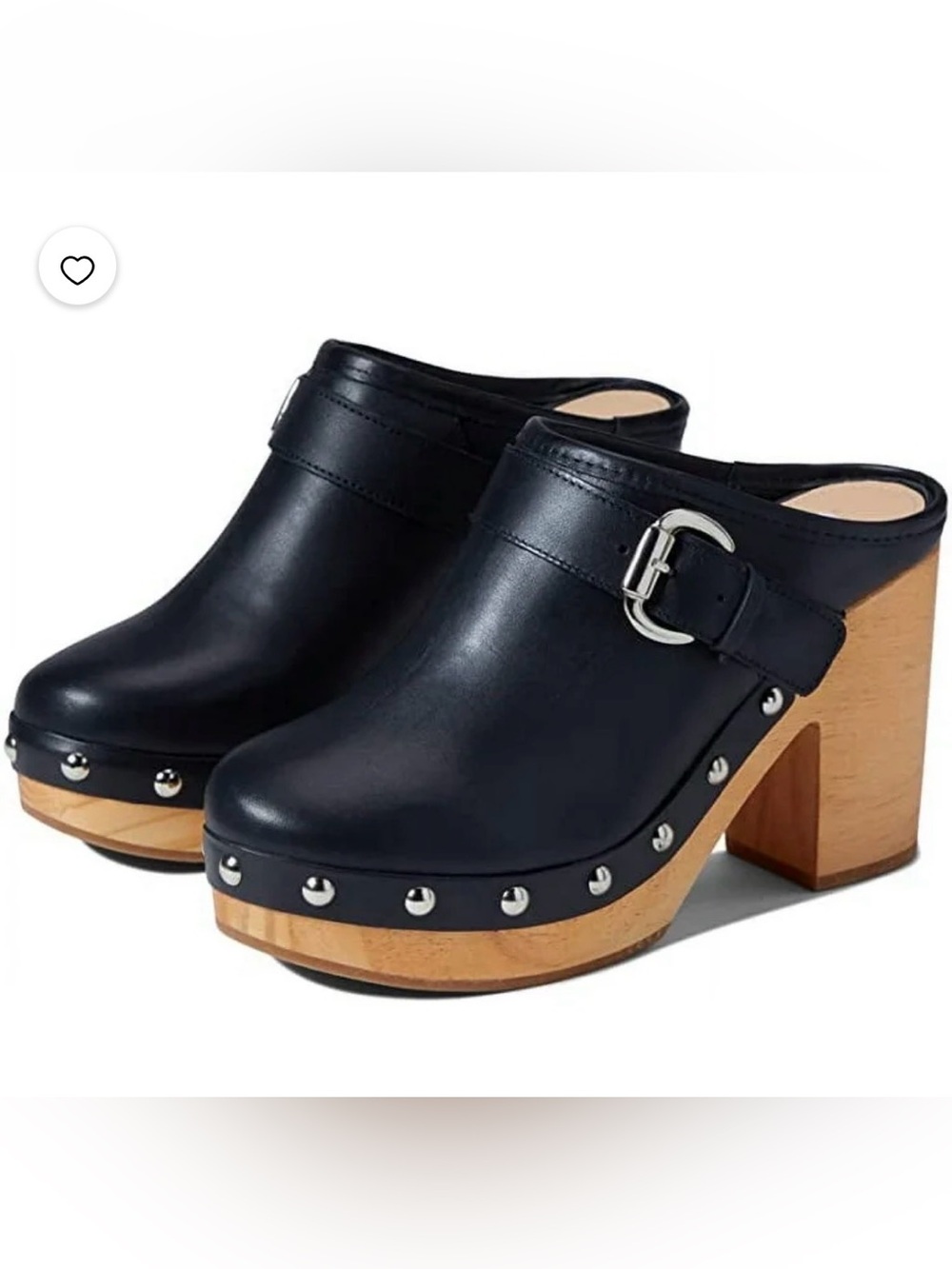 Steve Madden Hilde Platform Clog in Black  Size 9.5